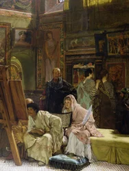 Die Gemäldegalerie, 1874